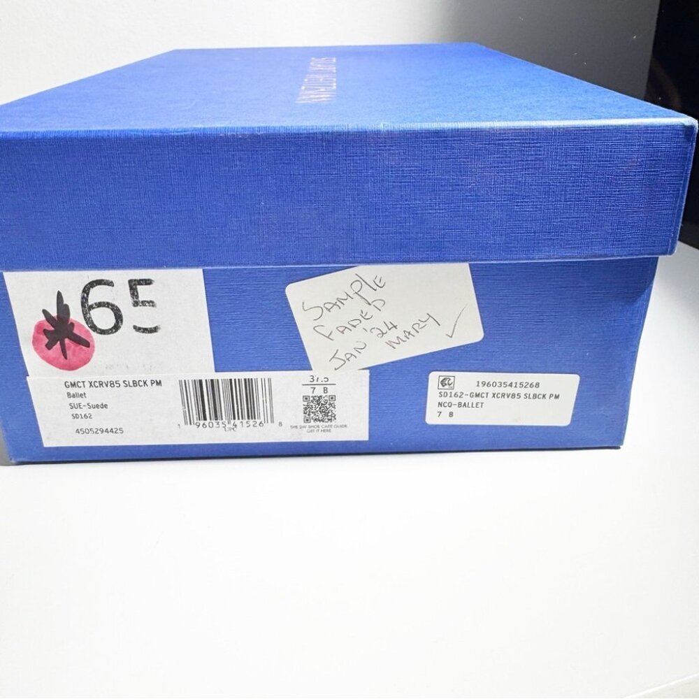 Stuart Weitzman Gemcut XCurve 85 in Suede Ballet Pink size 7 - Picture 2 of 7